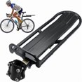 thumbnail image 1 of Bike Luggage Rack, Universal Adjustable Luggage Carrier Bicycle Accessories Quick Release Bike Racks, Maximum 10 kg, 1 of 4