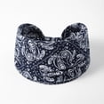 thumbnail image 3 of TRUBKH Wide Headbands for Women Multicolored Cotton Bandana Headbands Hair Ties Boho Headbands for Women Printed Bandana Sweat Band Lightweight Headscarf Hair Accessories for Women Blue One Size, 3 of 3
