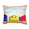 thumbnail image 2 of Beach Bungalows Large Indoor/Outdoor Pillow 16x20, 2 of 3