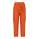 thumbnail image 5 of WILLBEST Pantalones Casuales elegantes para Mujer, Cintura Elástica, Pantalones Tobilleros de Lino Liso con Bolsillos para Uso Diario Extra Grande, 5 of 6