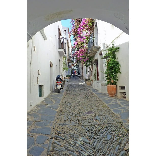 Peel N Stick Poster Of Cadaquaƒae A A C S Cadaques Spain Costa Brava Salvator Dali Poster 24x16 Adhesive Sticker Poster Print Walmart Com Walmart Com