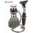 thumbnail image 3 of Stainless Steel Stand for Men's Shaving Brush Compatible with Grooming Accessories, 3 of 5