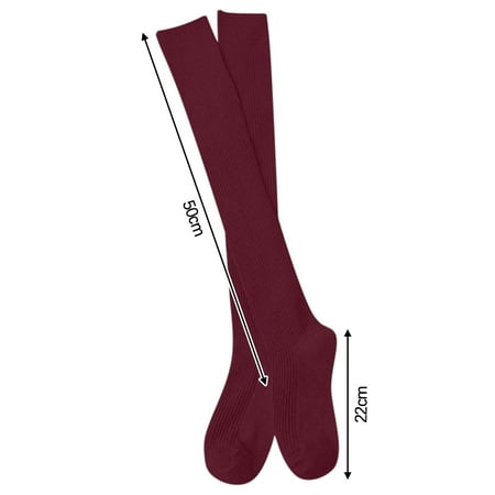 

Winter Warm Knee High Socks for Women Thermal Thigh High Knit Crochet Cotton Socks for Hiking Work Winter Gifts