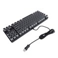 thumbnail image 1 of 87 Key Mechanical Gaming Keyboard, RGB Backlit, Blue Switch, Punk Style Keycaps, Water Proof, Plug Play USB for PC, Laptop, Compact Wired Keyboard for Gamers, Typists, 1 of 7