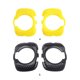 thumbnail image 2 of Kenally 1 par de cubiertas de Pedal de motocicleta, cubiertas protectoras de cala antideslizantes para motocicleta, reemplazo modificado para Type3 NO3, 2 of 6