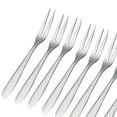 thumbnail image 4 of 20pcs Mini Fruit Forks Stainless Steel Cocktail Forks Cake Dessert Forks Kitchen Gadget, 4 of 7