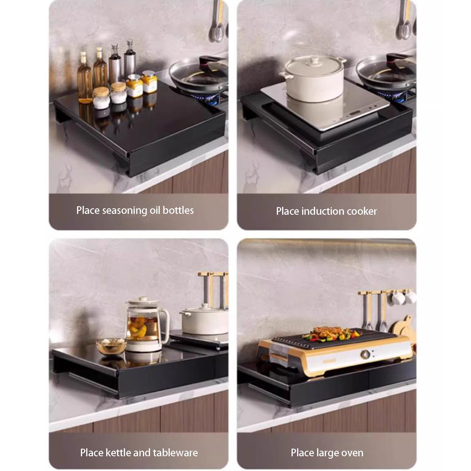 Stainless steel stove cover, stove cover, gas stove cover, cutting board Expand the work area in the kitchen