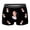 A-Black_818750578_1, variant on Valentine's Day Mens Underwear Boxer Briefs All Matching Recreation Elastic Waist Print Personality Loose Fit Underpants
