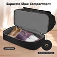 thumbnail image 3 of Weekender Bag Wedama para mujer, bolsa de viaje grande, color negro, 3 of 8
