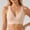 Light Yellow, variant on Lumistal Bras for Women No Underwire V Neck Sports Bra Wide Removable Padded Yoga Bra Medium Support Seamless Workout Bra Dancewear Bras for Women M