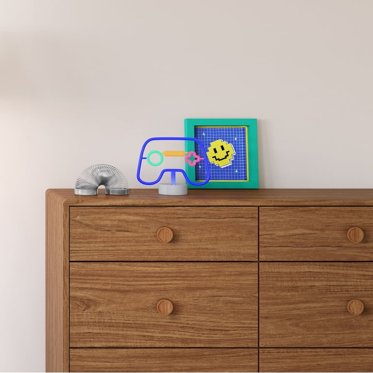 Mainstays Kids Neon-Style Game Controller LED Lamp, 18" photo 2