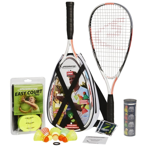 Speedminton S900 Set, High-Performance Speedminton Racquet Game