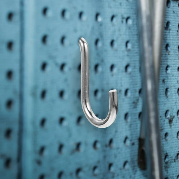 20 Pcs Heavy Duty Clothes Hanger Peg Board Tool Hooks Hangers Metal Utility Garage Pegboard Storage