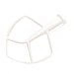 KitchenAid K45B Coated Flat Beater for 4.5-Qt. Tilt-Head Stand Mixers - image 3 of 5