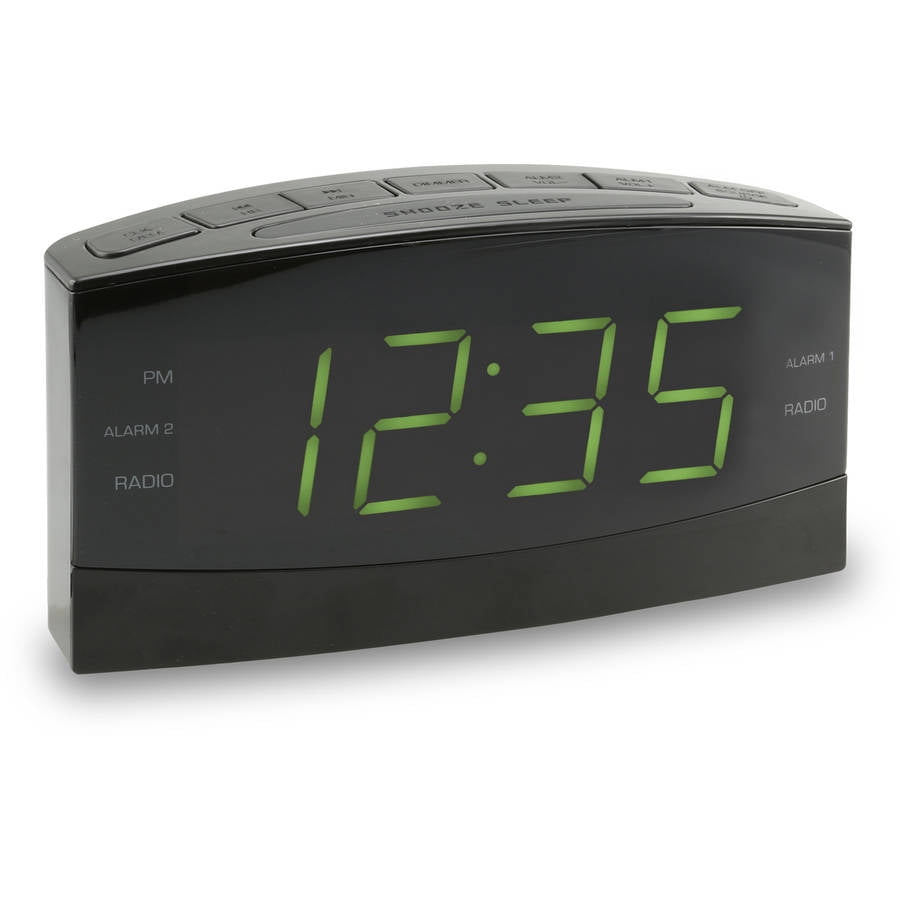 Clocks C353b Am Fm Clock Radio With Dual Alarms And Led Display Inc Gpx New Black Home Furniture Diy Cruzeirista Com Br