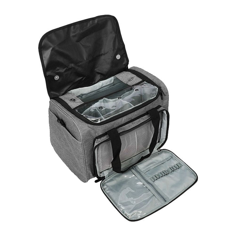 WHAMVOX Portable Multifunctional Yarn Tote Bag for Travel, Knitting Storage, and Craft Organizer Pouch with Design