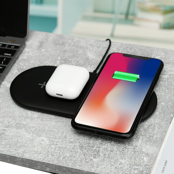 wireless charging station apple watch and iphone