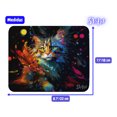 thumbnail image 4 of Mouse Pad SVART de Superficie Suave, base antideslizante, con diseño orginal de Gato estilo arte urbano, Diseño3, 22*18 cm, 4 of 4