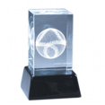 thumbnail image 1 of Bloc de Cristal avec Bois de Baseball, 1 of 1