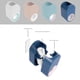 thumbnail image 4 of Dispensador de pasta de dientes Exprimidor automático de pasta de dientes Soporte para cepillo de dientes montado en la pared para baño, color blanco Advancent HA003111-01B, 4 of 6
