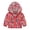 Red, variant on Toddler Baby Boy Girl Zip Up Jacket Cartoon Print Lightweight Hooded Windbreakers Outdoor Raincoat(Brown,12-18 Months)