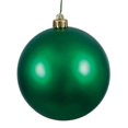 thumbnail image 2 of Vickerman 6" Emerald Matte Ball Ornament, 4 per Bag, 2 of 4