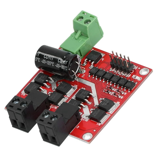 partido Democrático diagonal Ajustarse L298 Dual Logic Integrated Circuits, Plastic 2-Channel DC Motor Driver  Module For Industrial Equipment For Plant For Electrician - Walmart.com