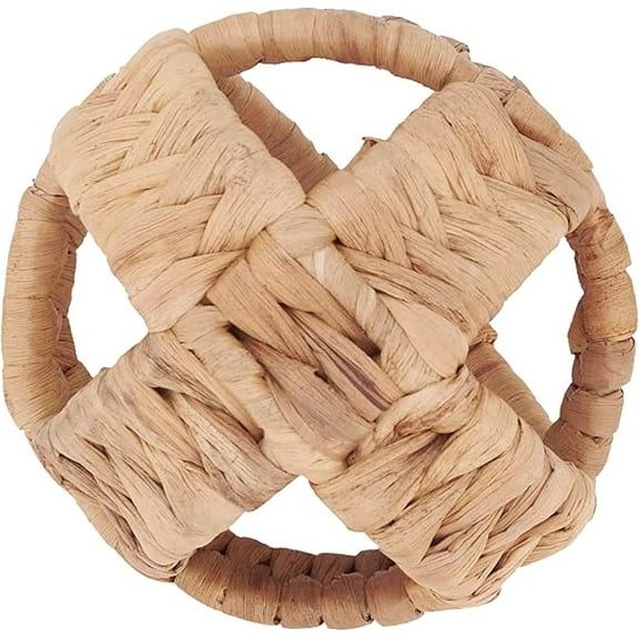 Handmade Wicker Orb (Set of 4)