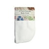 Craft Basics Unisex Cotton-Flannel Baby Burp Cloth (White) 5-Pack