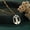 Gold, variant on Stainless Steel Laser Cut OM Pendant, OM Lotus Charm, Meditation Charms, Stainless Steel Necklace Pendant, Charm 43x32mm