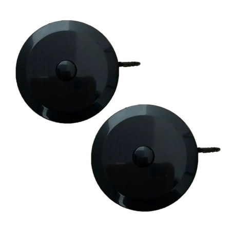 

2 Pcs 1.5M 60 Inch Mini Round Measure Tape Retractable Measuring Dual Sided Tape for Sewing Measurements (Black)