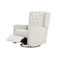 AFG Ava Manual Swivel Glider Recliner, Gray