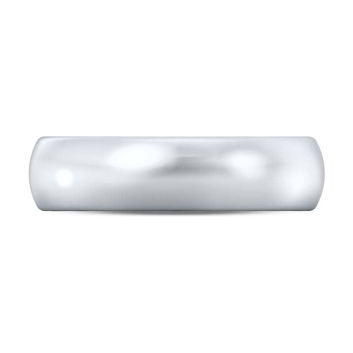 Mauli Jewels 14K Rose, Yellow or White Gold Plain Men's and Women's Wedding Band Ring (3MM to 6MM)