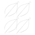 thumbnail image 4 of SOPOTUTU 4PCS Ceiling Hanging Chain with Triple Chain Structure for Hanging Plants in White Color for Home Decoration, 4 of 7