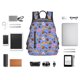 thumbnail image 4 of Disketp Fastfoods Mochila Ligera e Impermeable, Mochila de Día Resistente para Viajes, Senderismo y Uso Diario para Hombre y Mujer, 4 of 7