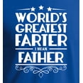 thumbnail image 2 of Farter Father Tee Greatest Dad Fun Gifts Birthday Present for Pops, 2 of 3