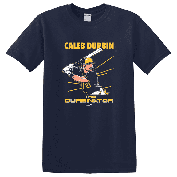 Caleb Durbin The Durbinator Milwaukee Baseball T-Shirt