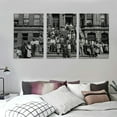 thumbnail image 3 of Ullo0ord A Great Day in Harlem Jazz Portrait Photograph 1958 Classic Jazz Poster Decorative Painting Canvas Wall Art Print Modern Family Bedroom Decor Posters (24x36inch-No Framed), 3 of 4