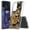 African Safari Animal, variant on AquaFlex Designed For Moto Edge 5G 2022 Case Transparent Clear