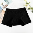 thumbnail image 6 of Women Cotton Menstrual Briefs 4-Layer Leak-Proof Middle Waist Period Underwear Nighttime Absorbent horts for Heavy Flow Ladies, 6 of 8
