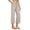 Beige, variant on Womens Summer Fashion Essentials Clothes Women's Casual Solid Color Cotton and Linen Three Quarter High Waisted Casual Pants Casual Pants for Women