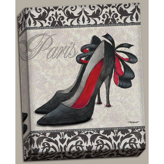 Canvas Classy Shoes II Trendy Travel Shopping Cheap Fashion France Paris Classic Cute Modern 8x10