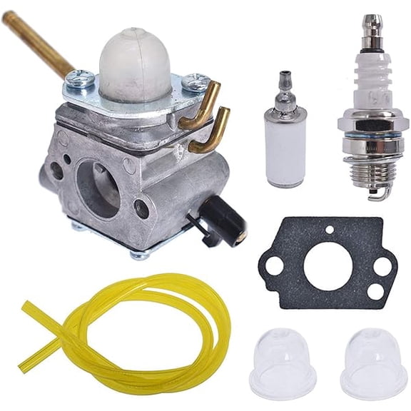 Carburetor Kit 308028007 for UT-08520 UT-08921 UT-08550 UT-08951 26CC, Fuel Line Filter & Spark Plug