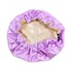 thumbnail image 1 of Gorro para dormir De imitación De Soie Ajustement Boucle (violeta), gorro para dormir Lastique Large Bande, gorro para el cuidado del cabello para niños, 1 of 5