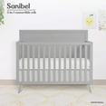 thumbnail image 3 of Fisher-Price by Dream On Me Sanibel 5-in-1 Convertible Crib, Pebble Grey, 3 of 6