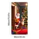 thumbnail image 2 of Adornos navideños, adornos navideños, regalos navideños, cortina de puerta navideña con reno de Papá Noel, decoración festiva para fiestas, decoración de puerta colgante, decoraciones colgantes para p, 2 of 5