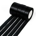 thumbnail image 4 of Single Face Satin Ribbon Polyester Ribbon Black 1 inch(25mm) wide 25yards/roll(22.86m/roll) 5rolls/group 125yards/group(114.3m/group), 4 of 6
