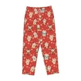 thumbnail image 4 of Fotbe Japanese Maneki Cats Women's Pajama Pants,Sleepwear Pants,Pj Bottoms Drawstring And Pockets-Small, 4 of 9