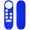 Blue, variant on TIMIFIS Silicone Protective Case For Chrome-cast With TV Remote ShockProof Cover Gift