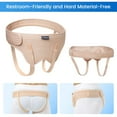 thumbnail image 5 of VELPEAU Hernia Belt Truss for Men and Women - Hernia Support Brace for Inguinal or Sports Hernia, 2 Removable Compression Pads & Adjustable Groin Straps(Beige, Large 41-46"), 5 of 8